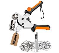 Acual Occhiellatrice per Teloni, con 300 Set di Occhielli e Fustella