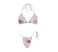 Acuarela Brand Bikini 'Rio Triangle Bikini Set' offwhite Donna - Abbigliamento - Moda mare - Bikini - Completi bikini - Coppe grandi Acuarela Brand S