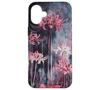 Acuarela Pintura Japones Araña Lirios Custodia per iPhone 16 Plus