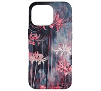 Acuarela Pintura Japones Araña Lirios Custodia per iPhone 16 Pro