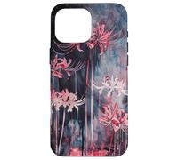 Acuarela Pintura Japones Araña Lirios Custodia per iPhone 16 Pro Max