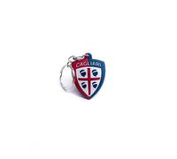 Acube srl Cagliari Calcio portachiavi in gomma gancio in metallo logo ufficiale 4 mori