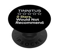 Acufene 0 Le stelle non consiglierebbero il disturbo uditivo PopSockets PopGrip Adesivo
