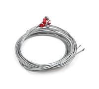 ACUGRPL Cavo universale per frizione in metallo, lunghezza 1,8 m, cavo per freno e acceleratore, adatto per accessori per moto e scooter. Manicotto leva freno(5Pcs Clutch)