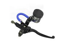 ACUGRPL Set leve freno e frizione per moto Pompa freno anteriore universale per moto, 22 mm, gruppo leva freno regolabile destra/sinistra, tazza grande, adatta per LC150 Manicotto leva freno(Right)