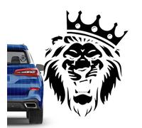 Acunny Autoadesivo Leone Automobile,Adesivo Auto Leone, Adesivi Decalcomania Decorazione Auto Leone, Riflettere la luce, Adesivi Cool accattivanti per Computer