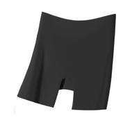 Acunny Biancheria intima a vita alta, in seta ghiacciata, per donna, traspirante, yoga, fitness, tutti i giorni, escursioni, viaggi, Nero , XL