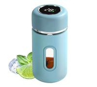Acunny Bicchiere da 280 ml, resistente alle cadute, con display della temperatura, portatile, per viaggi, campeggio, palestra, casa, ufficio, caffè