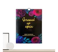 Acunny Calendario Da Muro 2026, Organizzatore Mensile Divertente Con Rilegatura A, Calendario Annuale E Pianificatore Da Parete, Per La Famiglia I Bambini L'Interno La Scuola L'Aula Gli Uffici La