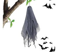 Acunny Ciondolo fantasma di Halloween per interni, ciondolo da parete fantasma di Halloween | Decorazione fantasma porta di Halloween | Decorazione fantasma spaventosa di Halloween, decorazione
