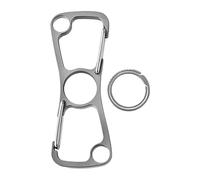 Acunny Clip portachiavi, clip a moschettone per chiavi, gancio in lega, organizer multifunzione per portafoglio, bicicletta, moto, casa, arrampicata, fitness, attività all'aria aperta, gita in barca