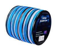 Acunny Fili Da In Treccia - Filo Da Per Persico Trota,Filo Per Portatile Colorato per Torrenti Laghi Fiumi