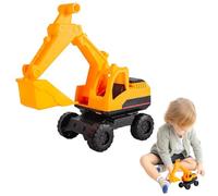 Acunny Giocattoli per escavatori | Giocattoli educativi per veicoli da costruzione con funzione di tiro e rilascio, giochi interattivi, attività di apprendimento prescolare, compleanno per bambini