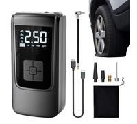 Acunny Gonfiatore per pneumatici per auto, pompa ad aria per pneumatici per auto portatile, pompa ad aria elettrica di rilevamento intelligente portatile, pompa pneumatica, compressore d'aria