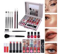 Acunny Kit Trucco Completo Con Ogni Necessità - Set Cosmetici Starter Bellezza - Kit Bellezza Antimacchia Completo Per Ragazze Adolescenti e Donne Principianti