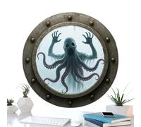 Acunny Oblò decorativo,Vintage nave Finestra | Decorazione da parete marittima per bagno, camera da letto, dormitorio