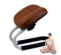 Acunny Panca da meditazione, panca da preghiera, sgabello regolabile in metallo con cuscino in spugna, sedile per panchina, non scivola, accessorio per meditazione per casa, yoga, studio