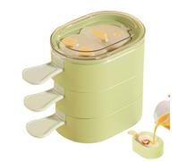 Acunny popformen, sul manico per bambini - Ice Lolly Macher, dessert fatto in casa riutilizzabile fatto in casa succhi di cioccolato, purea e salsa di mele