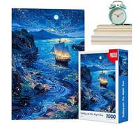 Acunny Puzzle, divertente decorazione per la casa, puzzle a forma di nave della speranza, per casa, ufficio, soggiorno, camera da , , famiglia, uomo e donna