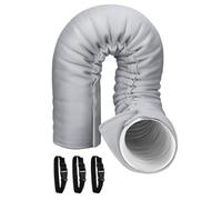 Acunny Rivestimento isolante per tubo climatico - Tubo isolante antipolvere per tubi AC, rivestimento protettivo resistente ai raggi UV per tubi di scarico