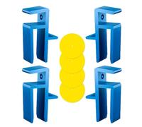 Acunny Strumento per scriba, U Scribe Jig,Set di modelli per la lavorazione del legno | Raccordo per mobili, installazione di armadi, strumenti per calci per la lavorazione del legno