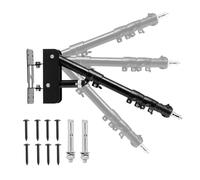 Acunny Supporto Parete per Luci Anello - Braccio a Sbraccio Triangolare da Parete per Luci ad Anello | Attacco Orientabile 180 Gradi per Riprese Video Foto - Montaggio a Muro per Video e Estetista