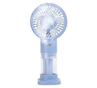 Acunny Ventilatore Nebulizzatore Portatile | Ventilatore Manuale Portatile Spray | Raffreddatore d'Aria Ricaricabile USB con 3 Velocità per Camminata, Sport, Shopping, Picnic, Palestra