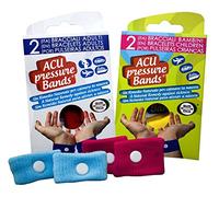 ACUpressure Bands-Fasce per agopressione - rimedio naturale per mal di viaggio _ 1 pacchetto di dimensioni per bambini, Colori assortiti, 1 pezzo
