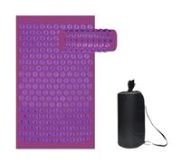 Acupressure Mat Cuscino for massaggio 3 pezzi Tappetino for digitopressione yoga Massaggiatore for i piedi posteriori(Purple2)