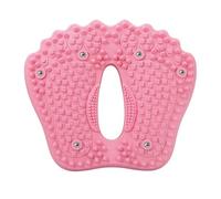 Acupressure Mat Massaggiatore for piedi Tappetino for digitopressione multifunzione a rulli for la casa antiscivolo(Pink)