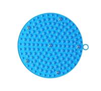 Acupressure Mat Massaggio yoga for i piedi Tappetino for digitopressione Rilassamento Esercizio rotondo Allenamento fitness(52CM blue)