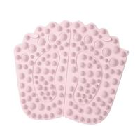 Acupressure Mat Una tavola for digitopressione rilassante for la pianta del piede ispessita e allargata con un tappetino for massaggi for esercizi, jogging stepp(Pink)