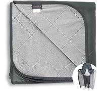 ACUSHLA Coperta da Picnic Impermeabile Coperta da Viaggio Multiuso Portatile Leggero Antivento Plaid PIC Nic Picnic Blanket Campeggio Viaggi Telo PIC Nic Impermeabile 145x200cm (Grigio)