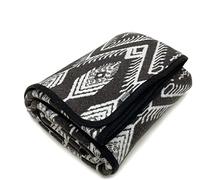 ACUSHLA Coperta di lana merino, Coperta Lavorata a Maglia Disegno Nordic Coperta divano Ideale per Esterni, Campeggio, Divano Letto, Viaggi- Coperta in Lana Super Morbida 160 x 200 cm