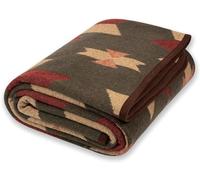 ACUSHLA - Coperta in lana merino per divano letto, singola o matrimoniale, comoda, morbida e calda per picnic, campeggio, 160 x 220 cm