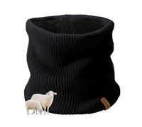ACUSHLA Scaldacollo in 100% lana merino, scaldacollo invernale foderato in | Calda scaldacollo in lana merino con fodera in pile, protezione dal vento e comfort traspirante per sci
