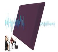 Acustic Panels Soundproof, High-Density Sound Absorbing Foam, Soundproof Padding, Poliuretano Sponge Design 9,68 x 19,68 Inches, Ideal for Noise Reduction and Accoustic