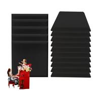 Acustic Panels Soundproof, High-Density Sound Absorbing Foam, Soundproof Padding, Poliuretano Sponge Design 9,68 x 19,68 Inches, Ideal for Noise Reduction and Accoustic
