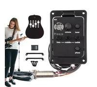 Acustic Preamp System, Chitarra Preamp Equalizer, Accoustic Electric Transducer, Low Battery Indicator Preamp, Volume Control Preamp, Chitarra Pickup System, Amplifier