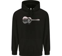 Acustiche Chitarra Riflesso Bambini Felpa con Cappuccio