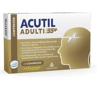 Angelini - Integratore Acutil Adulti 55+ per funzione cognitiva e muscolare - 24 compresse