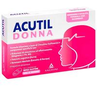 Angelini Acutil Donna Integratore Multivitaminico Senza Glutine 20 compresse