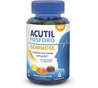 Angelini Acutil Fosforo – Caramelle gommose con fosfoserina, vit B2/B6/B9 e zinco – 50 caramelle