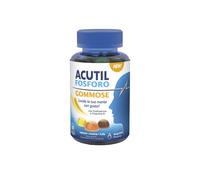 Acutil Fosforo Gommose, Integratore Alimentare con Vitamine B2, B6, B9, Fosfoser