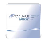 ACUVUE 1-DAY Acuvue MOIST for ASTIGMATISM - Lenti a contatto giornaliere; protezione UV;-2.25 diottrie; Cilindro -2.25 ; Asse 100 ; BC 8.5; DIA 14.50; 90 lenti