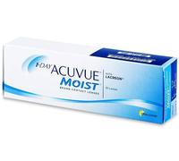 1-Day Acuvue Moist - 30 lenses - Sph: +5.0, BC: 9.0, D: 14.2