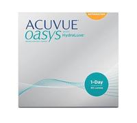 ACUVUE OASYS 1-Day per astigmatismo; Lenti a contatto giornaliere; visione chiara e stabile per tutto il giorno,comfort elevato;-3.50 diottrie; Cilindro -0.75 ; Asse 90 ; BC 8.5; DIA 14.30; 90 lenti