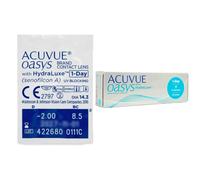 ACUVUE OASYS 1-Day with HydraLuxe - 30 daily lenses - Sph: -5.5, BC: 8.5, D: 14.3
