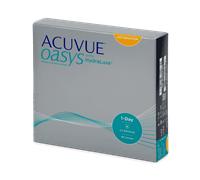 ACUVUE OASYS 1-Day per astigmatismo; Lenti a contatto giornaliere; visione chiara e stabile per tutto il giorno,comfort elevato;-0.50 diottrie; Cilindro -0.75 ; Asse 120 ; BC 8.5; DIA 14.30; 90 lenti