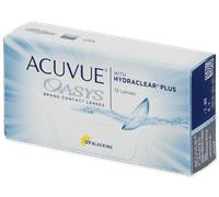 Johnson & Johnson Lenti a contatto Acuvue Oasys - HYDRACLEAR PLUS -0.50 BC8.4 DIA14.0 12 lenti